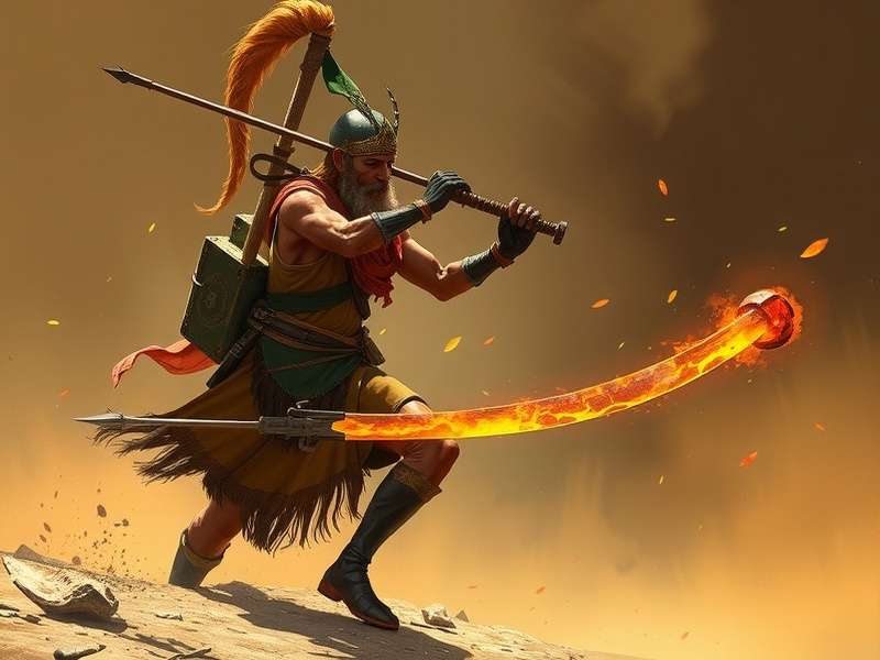 Cumin Warrior Rajput Rampage main character with cumin powers